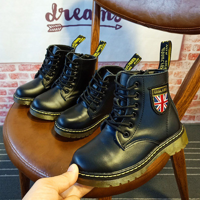 Children`s boots for boys in black - two models