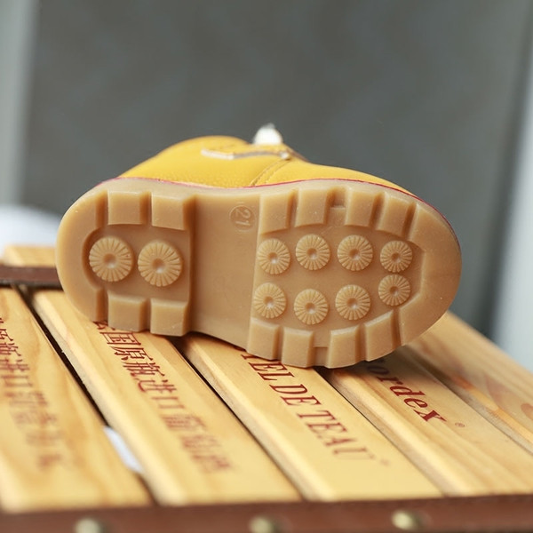 Зимни детски обувки за момче от еко кожа в три цвята