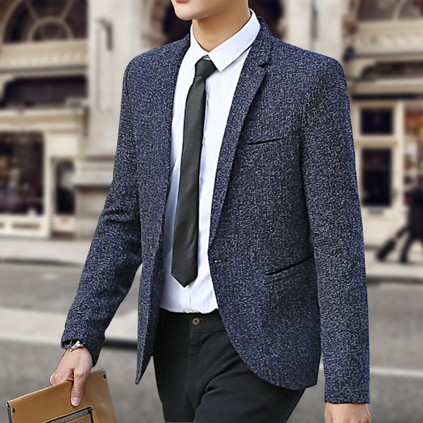 Мъжко класическо изчистено сако 