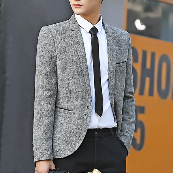 Мъжко класическо изчистено сако 