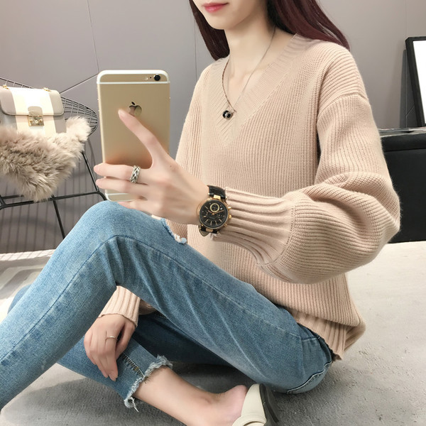 Pulover de dama potrivit pentru utilizarea de zi cu zi in mai multe culori