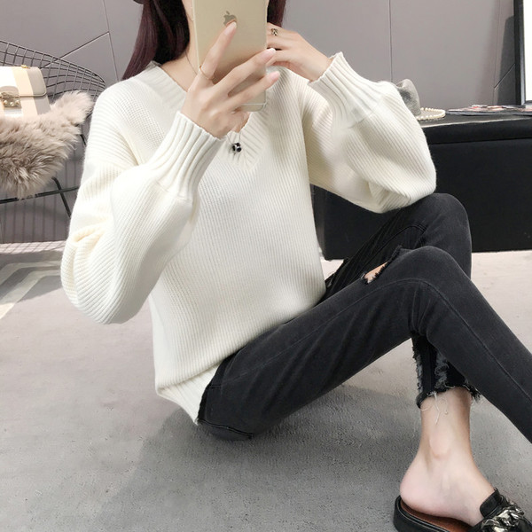 Pulover de dama potrivit pentru utilizarea de zi cu zi in mai multe culori