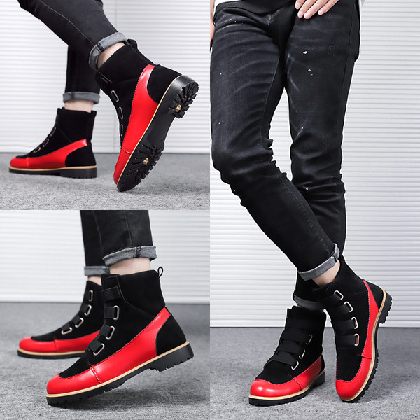 Cizme moderne pentru bărbați în două culori