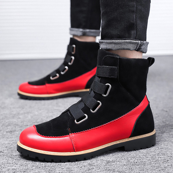 Cizme moderne pentru bărbați în două culori