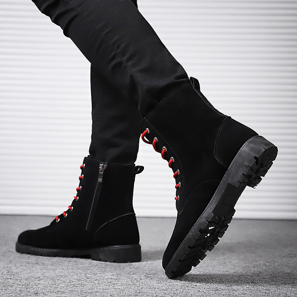 Cizme casual barbatesti in doua culori