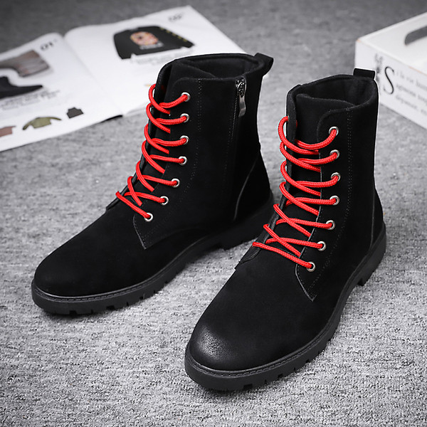 Cizme casual barbatesti in doua culori