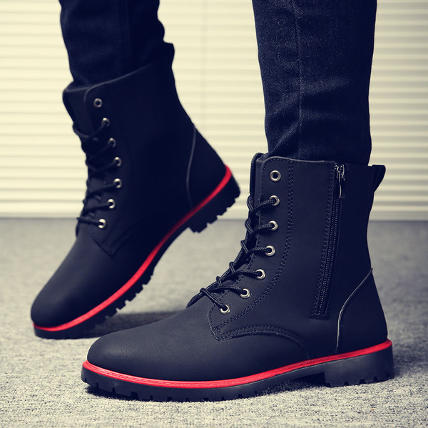 Cizme moderne pentru bărbați în două culori