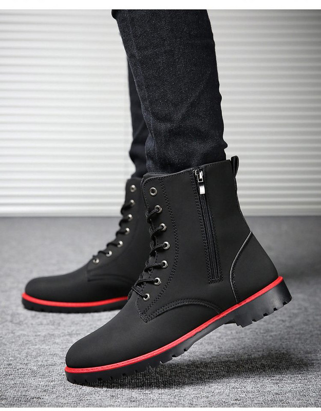 Cizme moderne pentru bărbați în două culori