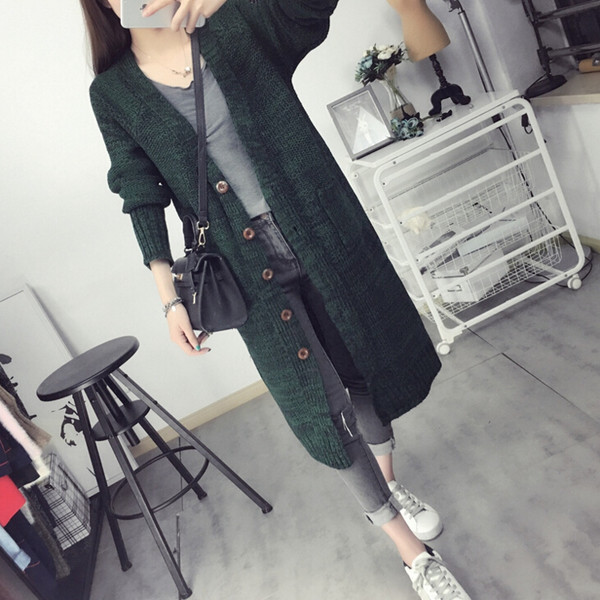 Vesta de iarna dama cu nasturi model lung in mai multe culori