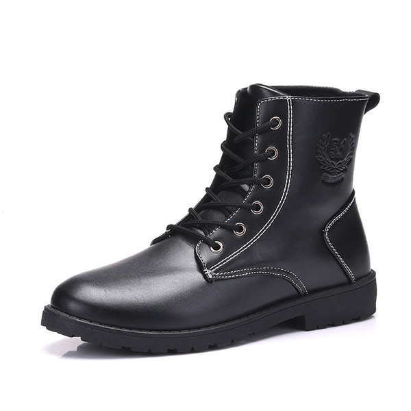 Мъжки боти в черен цвят подходящи аз ежедневието