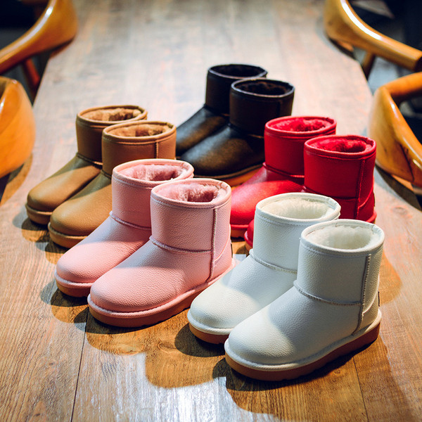 Модерни детски ботуши в пет цвята за момичета