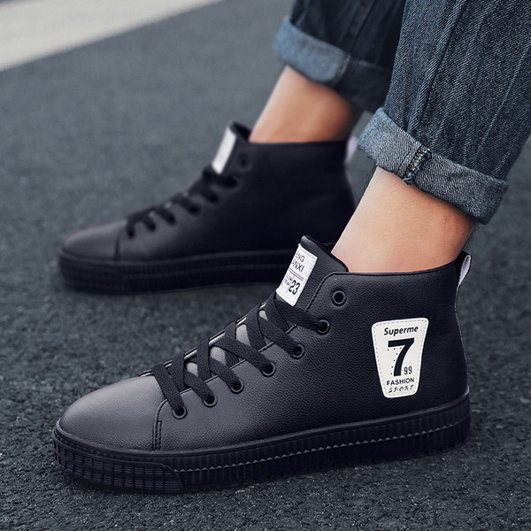 Мъжки боти в три цвята от еко кожа подходящи за ежедневието