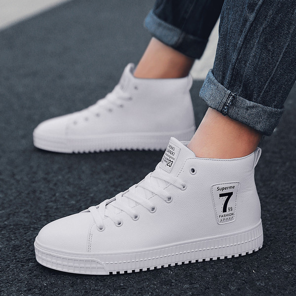 Мъжки боти в три цвята от еко кожа подходящи за ежедневието