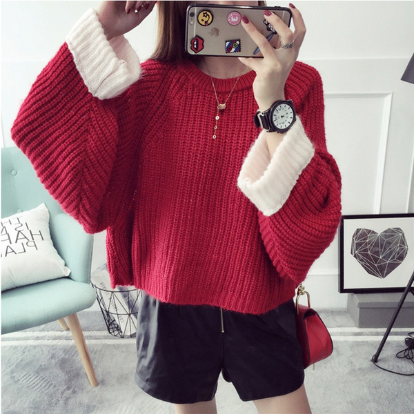 Pulover de dama cu guler in forma de O in mai multe culori