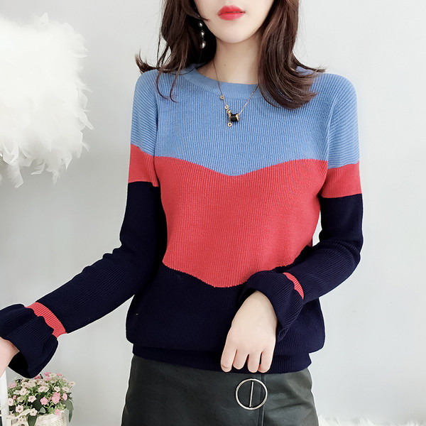 Pulover de damă potrivit pentru utilizarea de zi cu zi în cinci culori