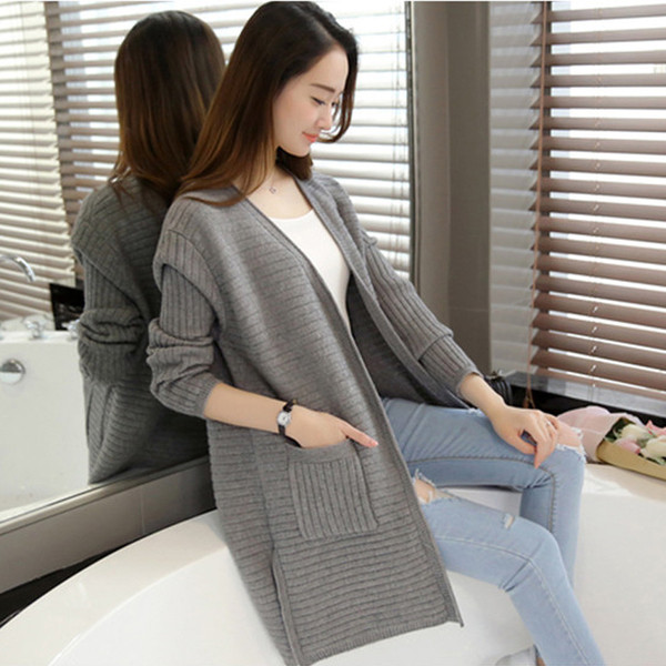 Vesta de dama cu buzunare model lungi in mai multe culori