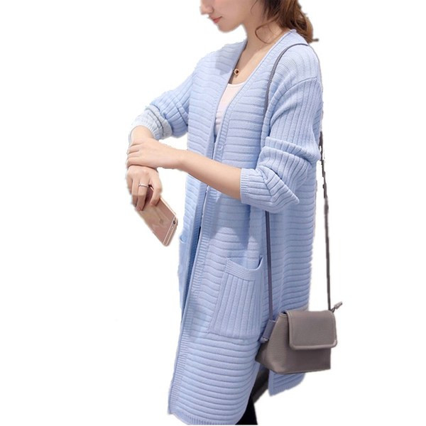 Vesta de dama cu buzunare model lungi in mai multe culori