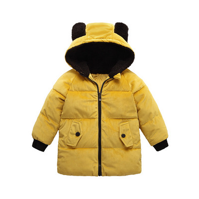 Παιδικό μακρύ μπουφάν σε διάφορα χρώματα για αγόρια