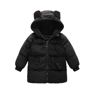 Παιδικό μακρύ μπουφάν σε διάφορα χρώματα για αγόρια