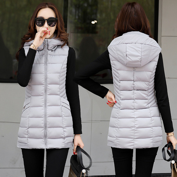 Vesta de dama model Slim in culori inchise si deschise