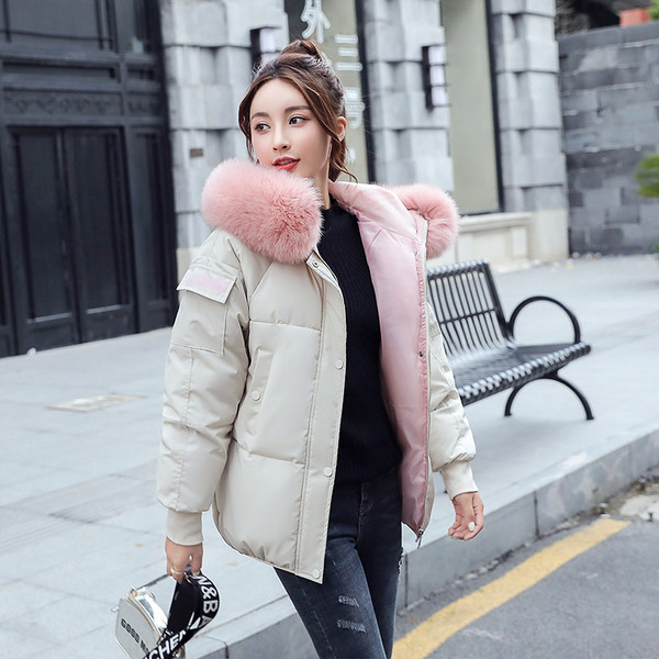 Geaca de iarna de dama cu puf in mai multe culori