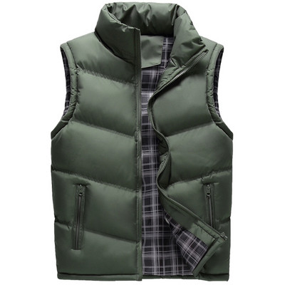 Modern men`s vest with pockets in several colors
