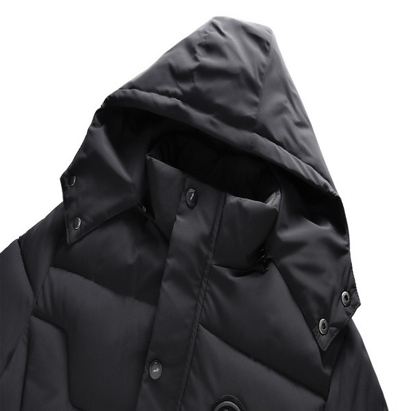 Модерно мъжко зимно яке с качулка в три цвята