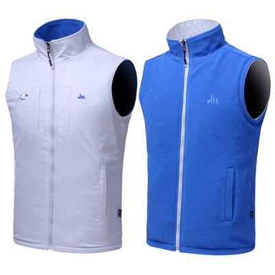 Ανδρικό αδιάβροχο γιλέκο με  διπλής όψης σε διάφορα χρώματα