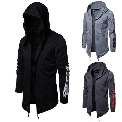Men`s sports vest with a hood in three colors