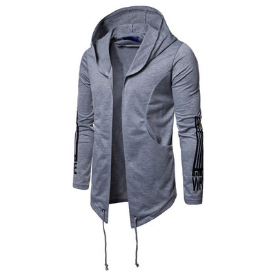 Ανδρική αθλητική ζακέτα με κουκούλα σε τρία χρώματα