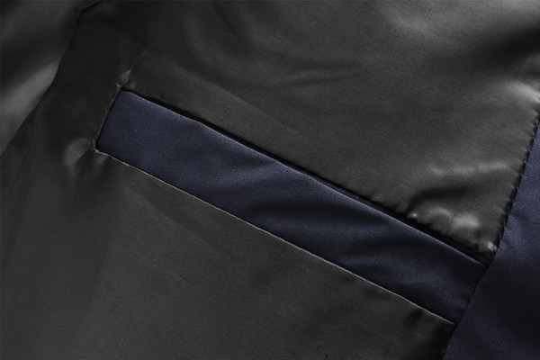 Napi férfi téli kabát magas gallérral, több színben