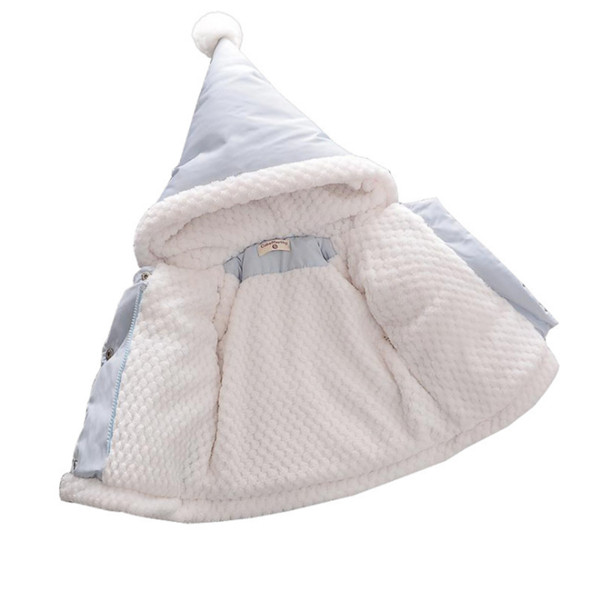 Gyermek téli kabát három színben lányoknak