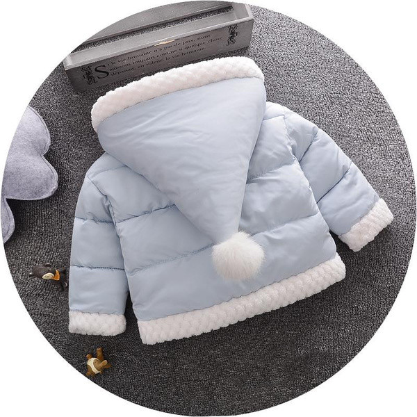 Gyermek téli kabát három színben lányoknak