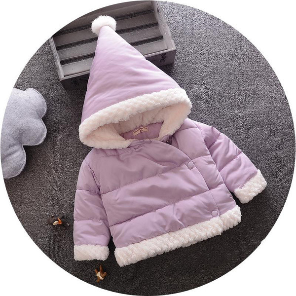 Gyermek téli kabát három színben lányoknak