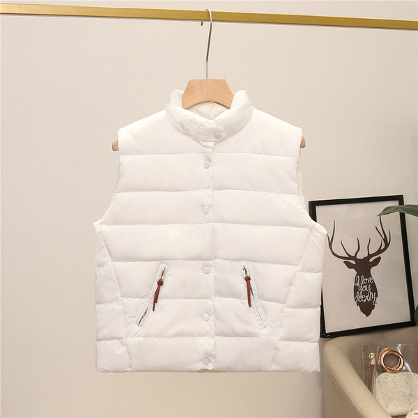 Vestă sport modernă pentru bărbați în alb-negru