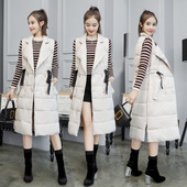 Μακρύ γυναικείο γιλέκο  σε διάφορα χρώματα