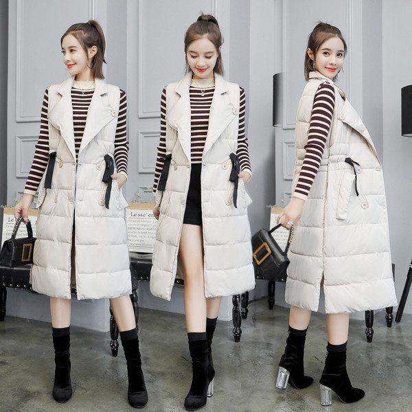 Μακρύ γυναικείο γιλέκο  σε διάφορα χρώματα