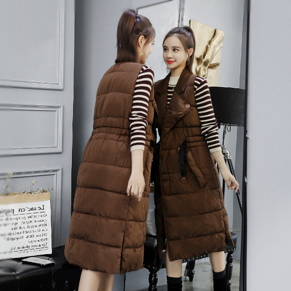 Μακρύ γυναικείο γιλέκο  σε διάφορα χρώματα