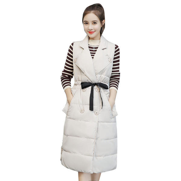 Μακρύ γυναικείο γιλέκο  σε διάφορα χρώματα