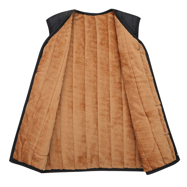 Ανδρικό καθημερινό γιλέκο σε μαύρο χρώμα