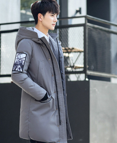 Μοντέρνο χειμερινό ανδρικό μπουφάν σε διάφορα χρώματα