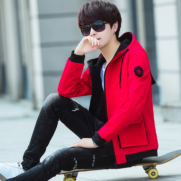 Geaca moderna pentru copii in doua culori pentru baieti