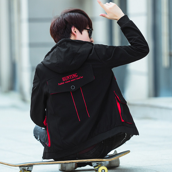 Geaca moderna pentru copii in doua culori pentru baieti