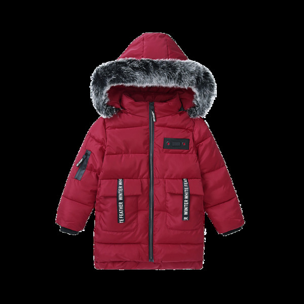 Μοντέρνο παιδικό μπουφάν για το  χειμώνα σε τρία χρώματα για αγόρια
