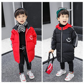 Καθημερινό χειμωνιάτικο παιδικό μπουφάν  για κορίτσια και αγόρια σε τέσσερα χρώματα