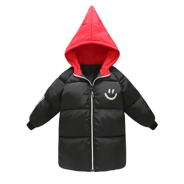Καθημερινό χειμωνιάτικο παιδικό μπουφάν  για κορίτσια και αγόρια σε τέσσερα χρώματα
