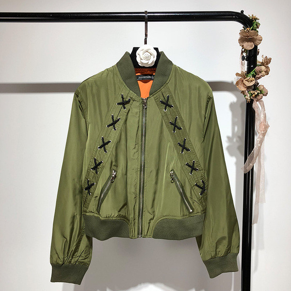 НОВ модел модерно дамско яке в син, зелен и черен цвят