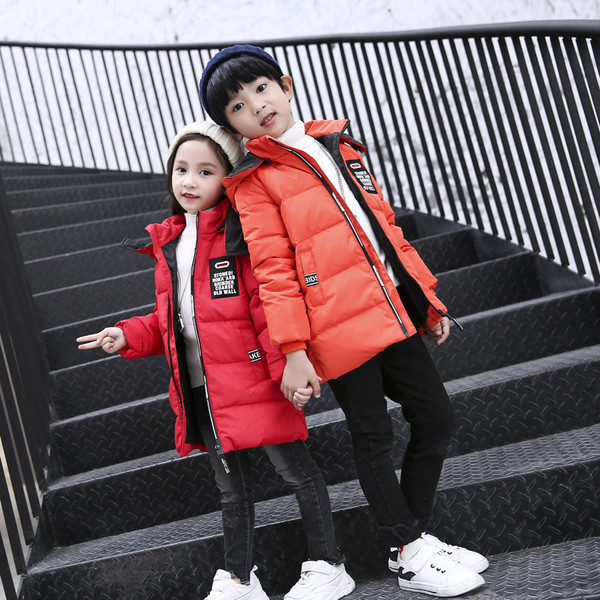 Geaca de iarna pentru copii cu elemente 3D potrivita pentru fete si baieti