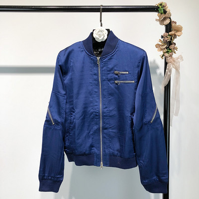 Καθημερινό γυναικείο  μπουφάν με φερμουάρ σε τρία χρώματα