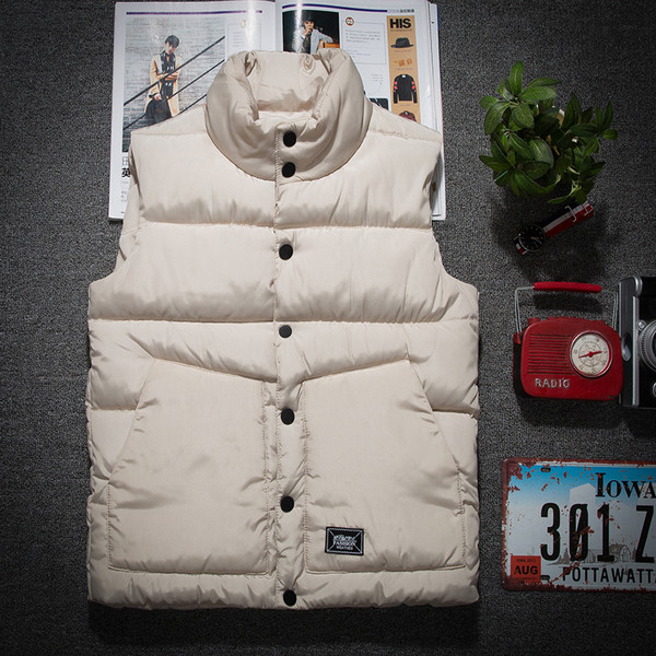 Vesta eleganta pentru barbati cu buzunare in cinci culori